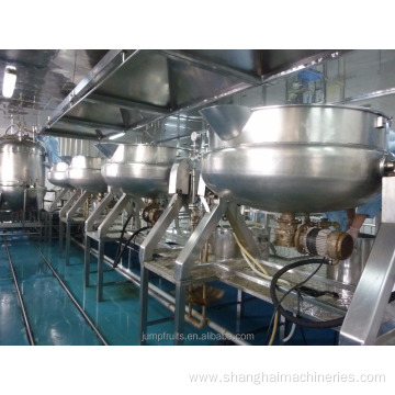 vegetable crushing pulping filling concentration machine